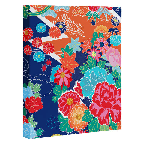 Juliana Curi Osaka Orange Art Canvas