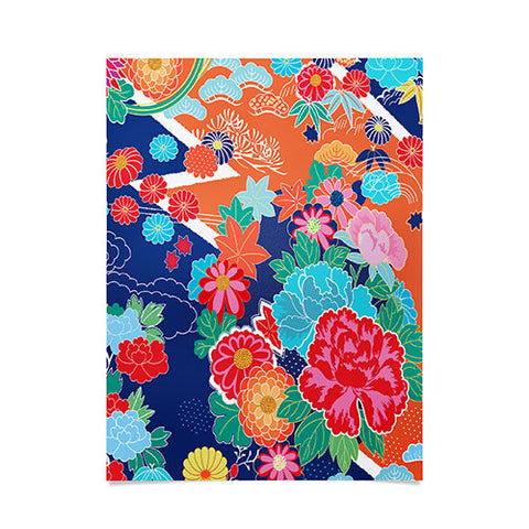 Juliana Curi Osaka Orange Poster