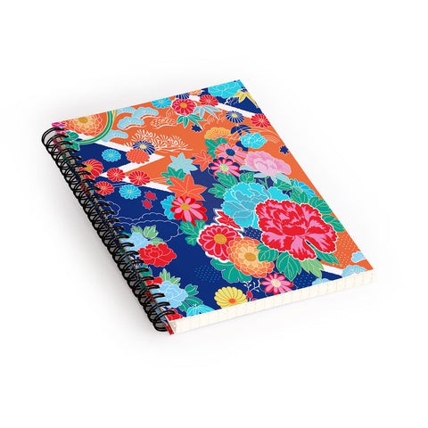 Juliana Curi Osaka Orange Spiral Notebook