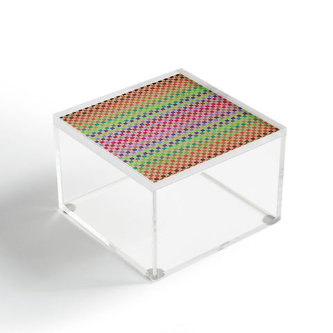 Juliana Curi Pattern Pixel 1 Acrylic Box