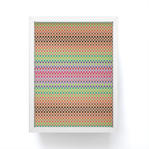 Juliana Curi Pattern Pixel 2 Framed Mini Art Print