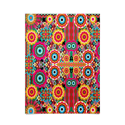 Juliana Curi Power Flower Poster