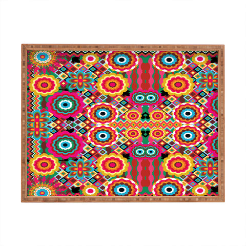 Juliana Curi Power Flower Rectangular Tray