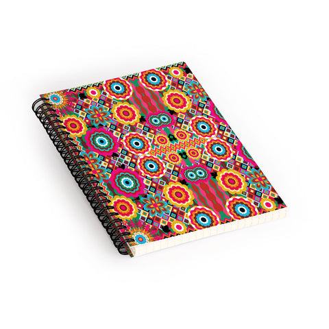 Juliana Curi Power Flower Spiral Notebook