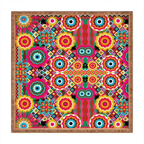 Juliana Curi Power Flower Square Tray