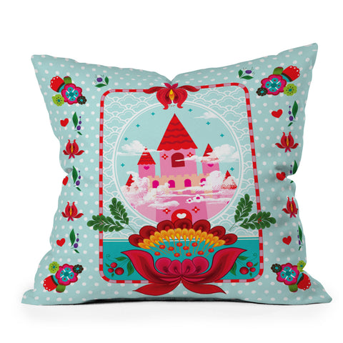 Juliana Curi Princess Soft Throw Pillow