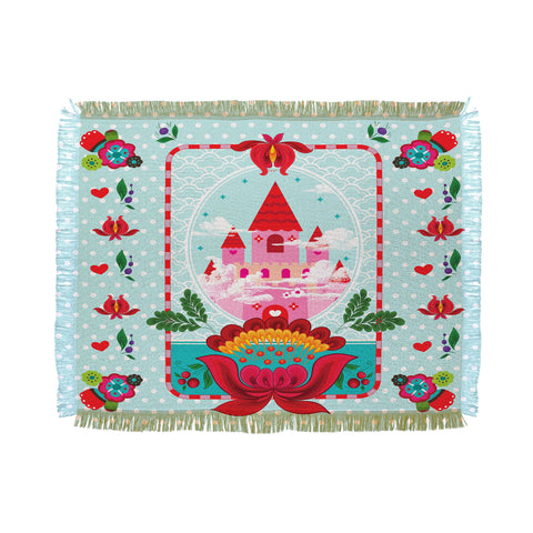 Juliana Curi Princess Soft Throw Blanket