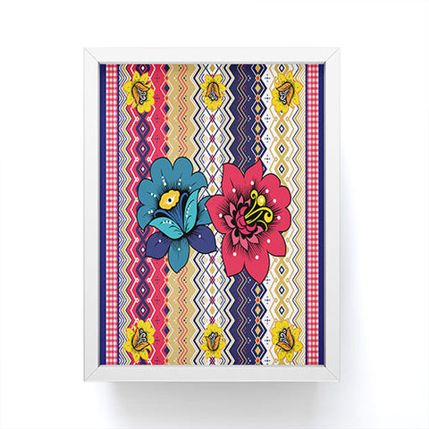 Juliana Curi Renda Flor Framed Mini Art Print