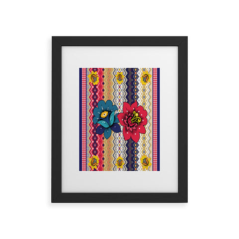 Juliana Curi Renda Flor Framed Art Print
