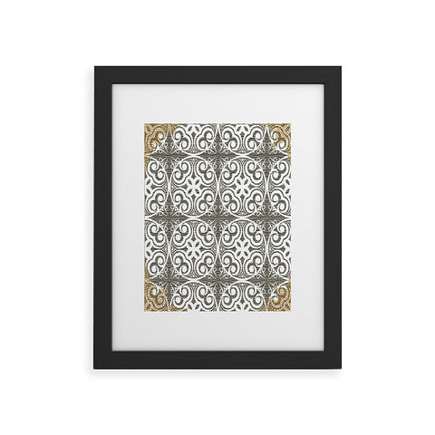 Juliana Curi Renda Natural Framed Art Print