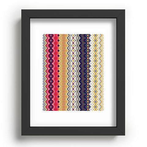 Juliana Curi Renda Pattern Recessed Framing Rectangle