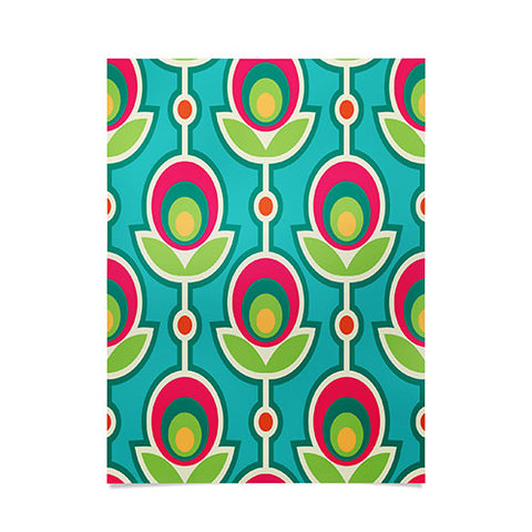 Juliana Curi Retro Soft Poster