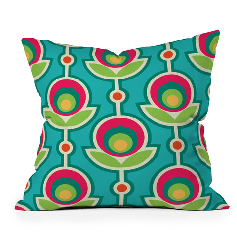 Juliana Curi Retro Soft Throw Pillow