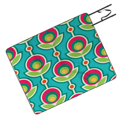Juliana Curi Retro Soft Picnic Blanket