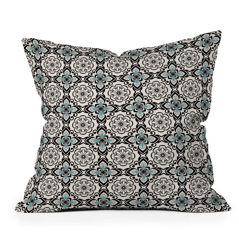 Juliana Curi Rococo Mix Throw Pillow