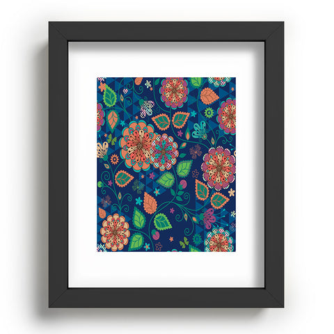 Juliana Curi Soft Flower Recessed Framing Rectangle