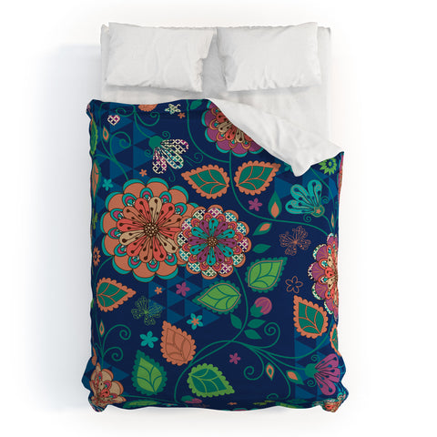 Juliana Curi Soft Flower Duvet Cover