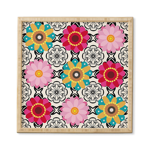 Juliana Curi Spring Mix Framed Wall Art