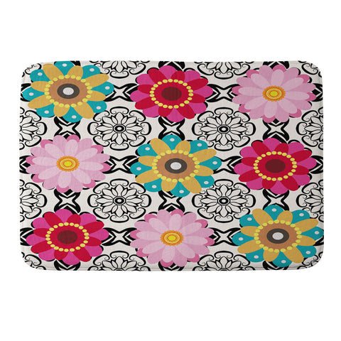 Juliana Curi Spring Mix Memory Foam Bath Mat