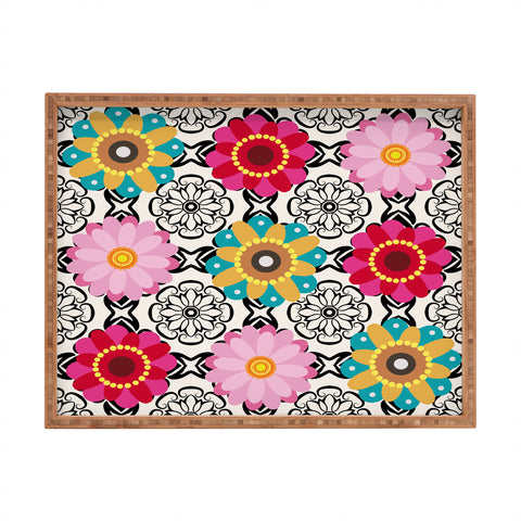 Juliana Curi Spring Mix Rectangular Tray