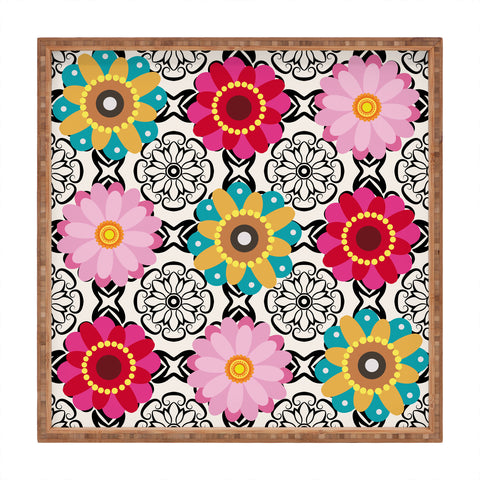 Juliana Curi Spring Mix Square Tray