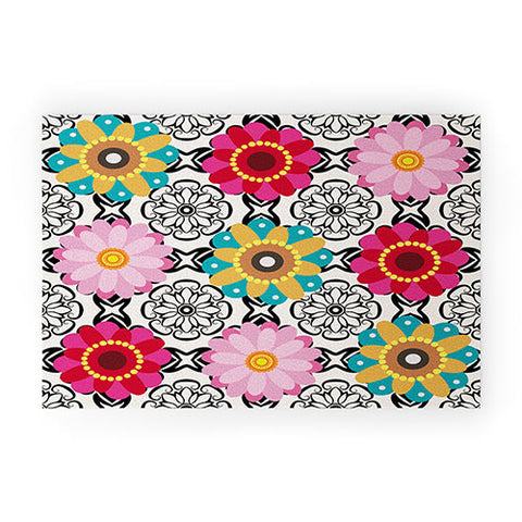 Juliana Curi Spring Mix Welcome Mat