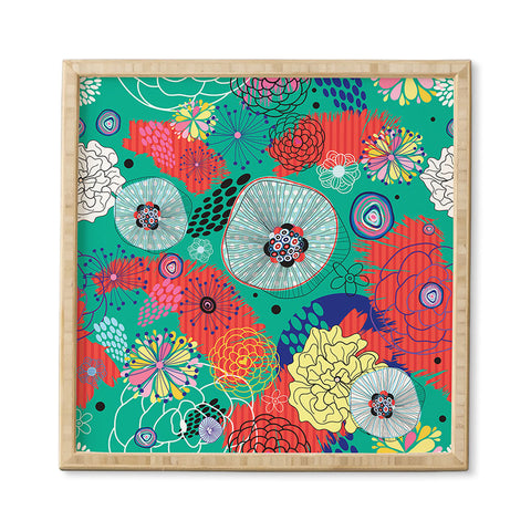 Juliana Curi Underground Flower Framed Wall Art