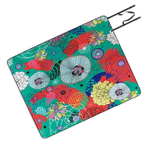 Juliana Curi Underground Flower Picnic Blanket