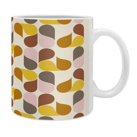 June Journal Abstract Leaves 1 Coffee Mug