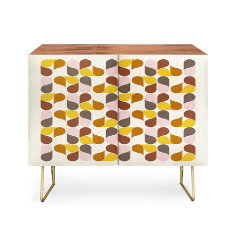 June Journal Abstract Leaves 1 Credenza