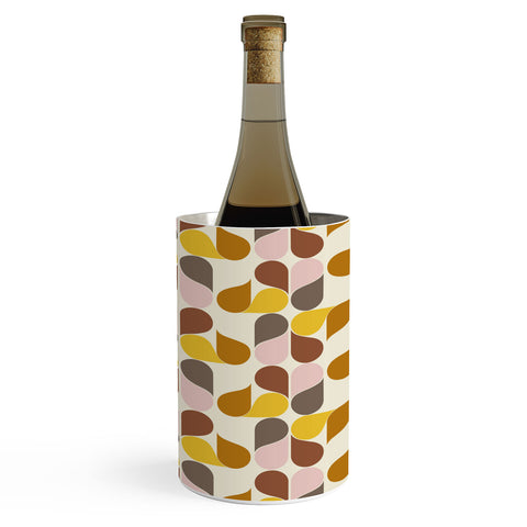 June Journal Abstract Leaves 1 Wine Chiller