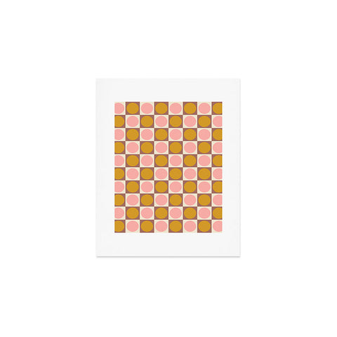 June Journal Autumn Checkerboard 29 Art Print