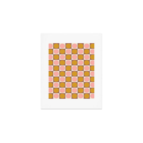 June Journal Autumn Checkerboard 29 Art Print