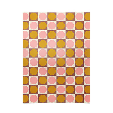 June Journal Autumn Checkerboard 29 Poster