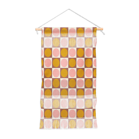 June Journal Autumn Checkerboard 29 Wall Hanging Portrait