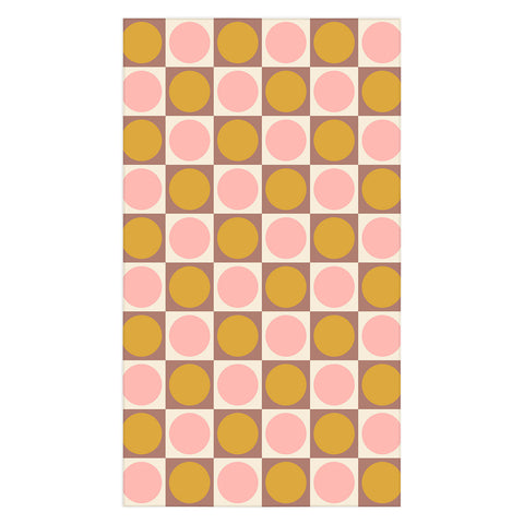 June Journal Autumn Checkerboard 29 Tablecloth