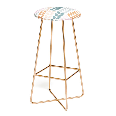 June Journal Autumn Leaves 1 Bar Stool