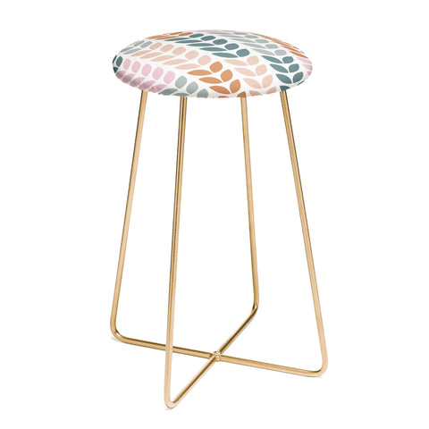 June Journal Autumn Leaves 1 Counter Stool