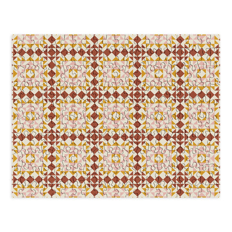 June Journal Autumn Quilt Pattern Puzzle
