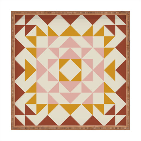 June Journal Autumn Quilt Square Tray