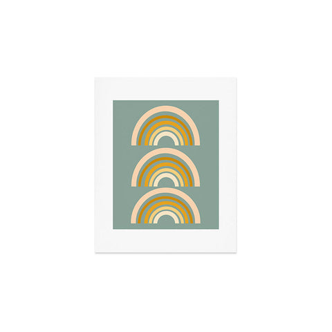 June Journal Autumn Rainbows Art Print