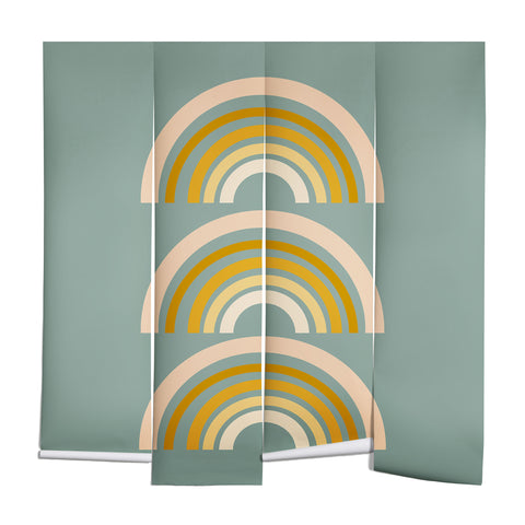 June Journal Autumn Rainbows Wall Mural