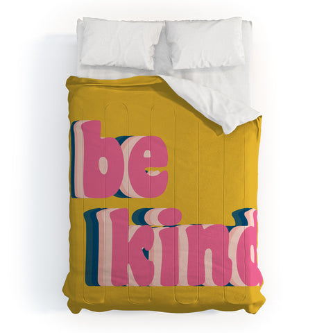 June Journal Be Kind in Yellow Comforter