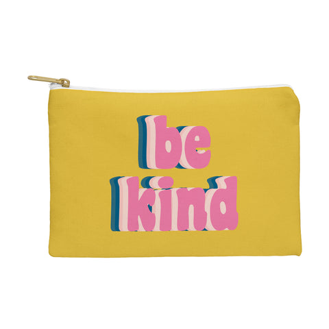 June Journal Be Kind in Yellow Pouch
