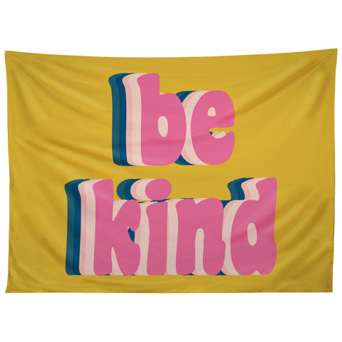 June Journal Be Kind in Yellow Tapestry