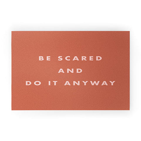 June Journal Be Scared Do It Anyway Welcome Mat