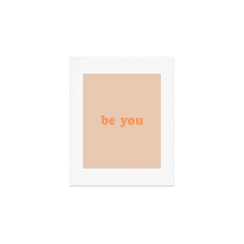 June Journal Be You 3 Art Print