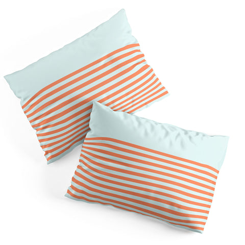 June Journal Beach Stripes 1 Pillow Shams