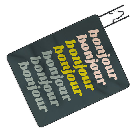 June Journal Bonjour in Pastel Picnic Blanket