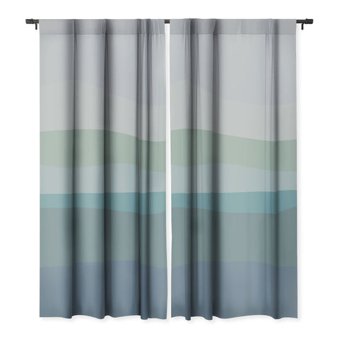 June Journal Calming Ocean Waves in Soft Du Blackout Non Repeat